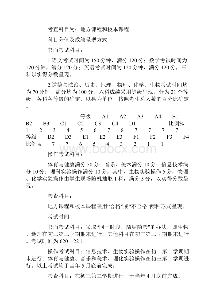 晋中市高中阶段学校考试招生制度改革实施方案.docx_第2页