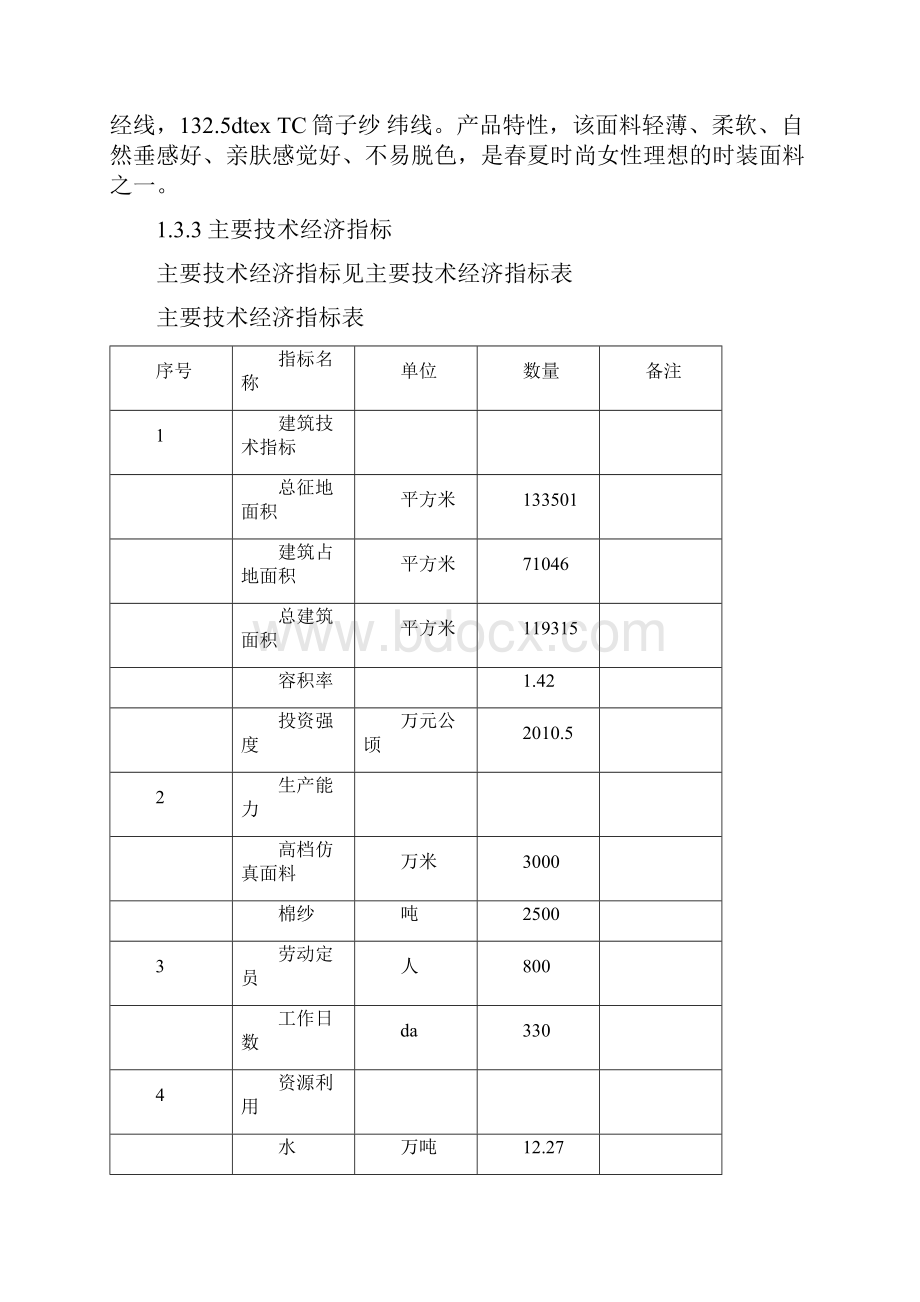 年产高档仿真面料3000万米棉纱2500吨建设项目可行性报告.docx_第3页