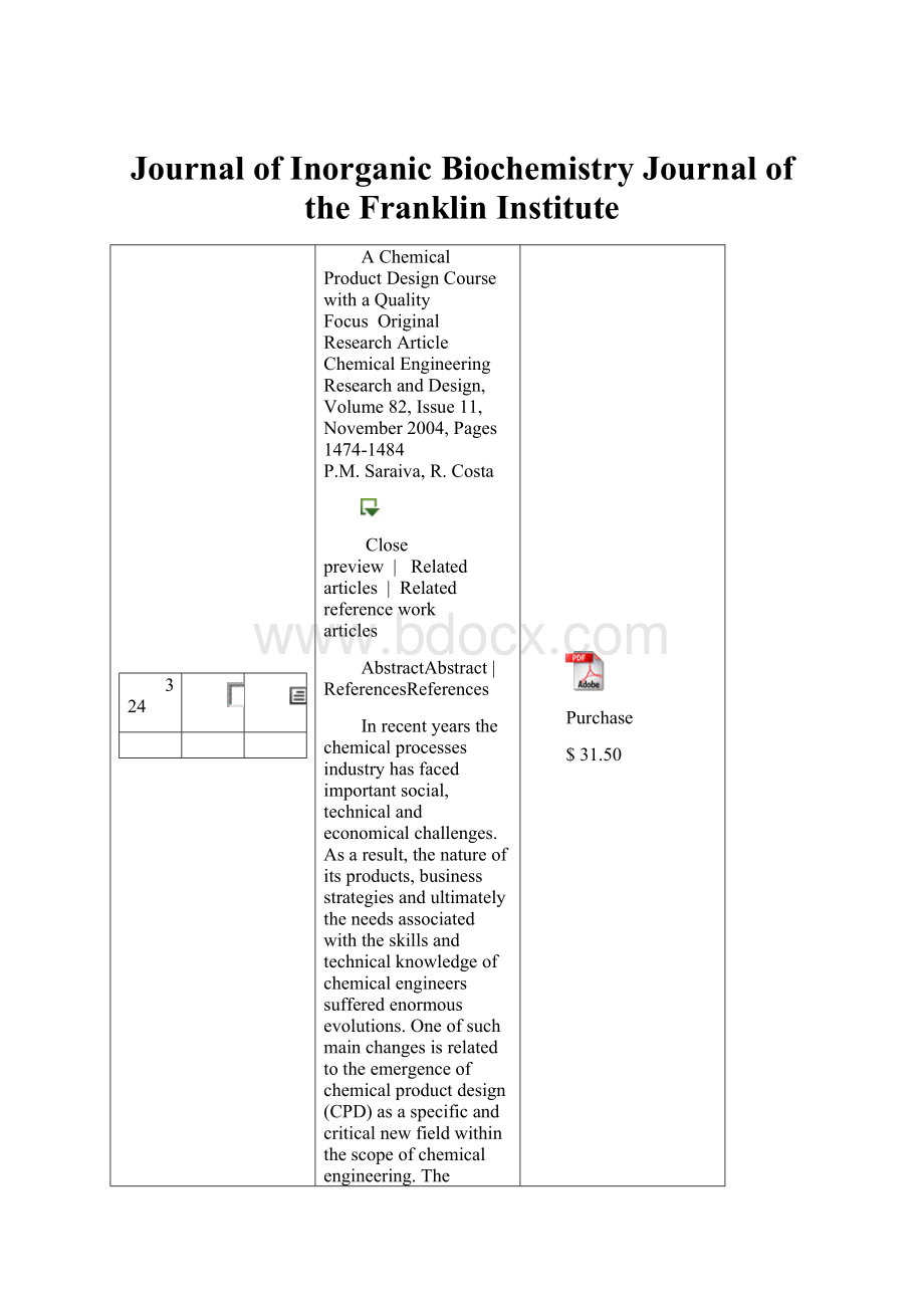 Journal of Inorganic Biochemistry Journal of the Franklin Institute.docx