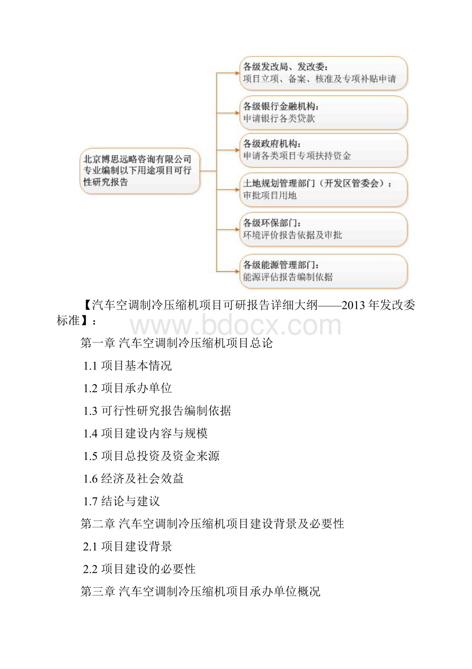 汽车空调制冷压缩机项目可行性研究报告评审方案设计发改委标准案例范文.docx_第2页