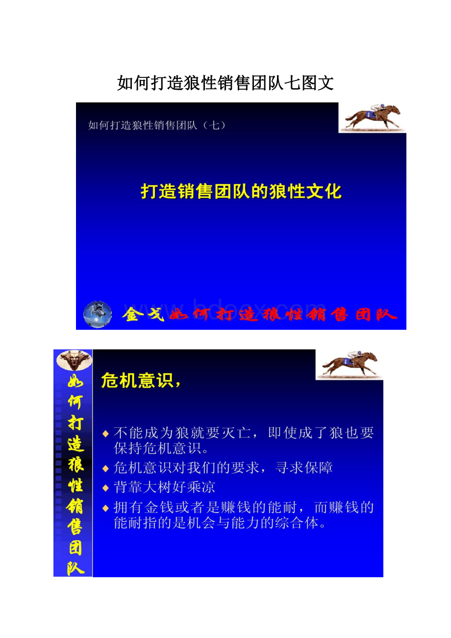 如何打造狼性销售团队七图文.docx_第1页