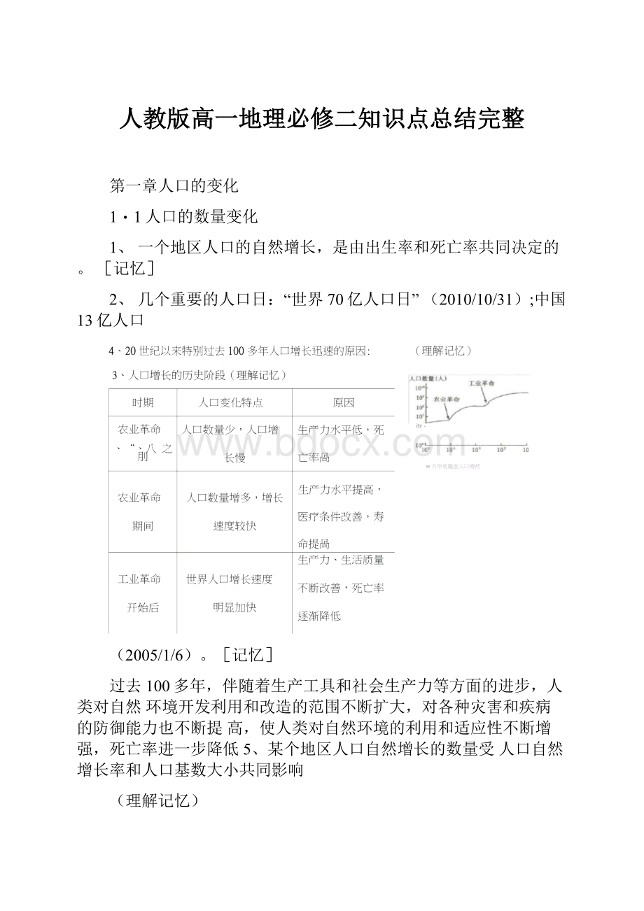 人教版高一地理必修二知识点总结完整.docx_第1页