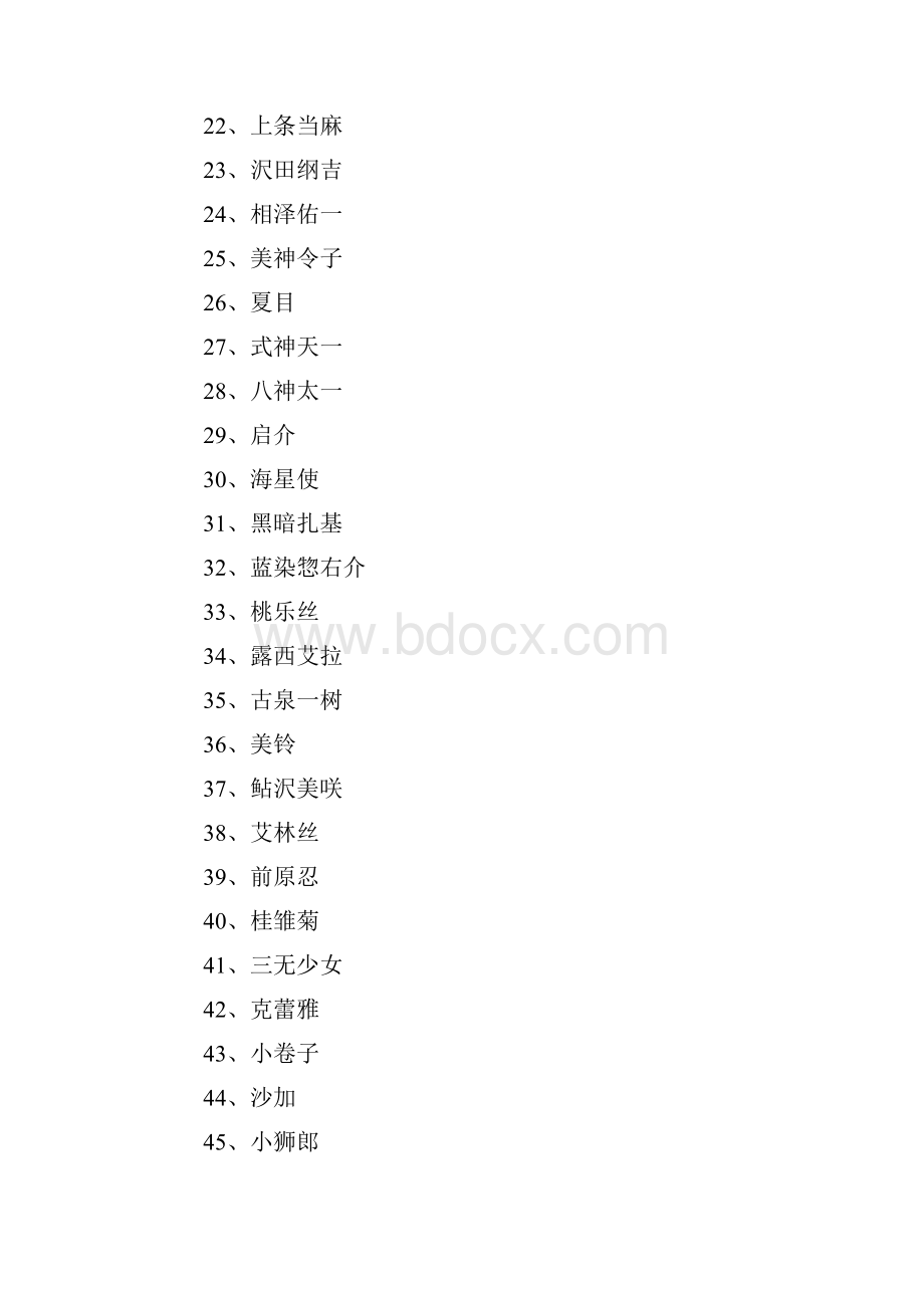 动漫人物名字2500例.docx_第2页