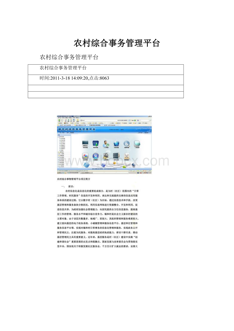 农村综合事务管理平台.docx