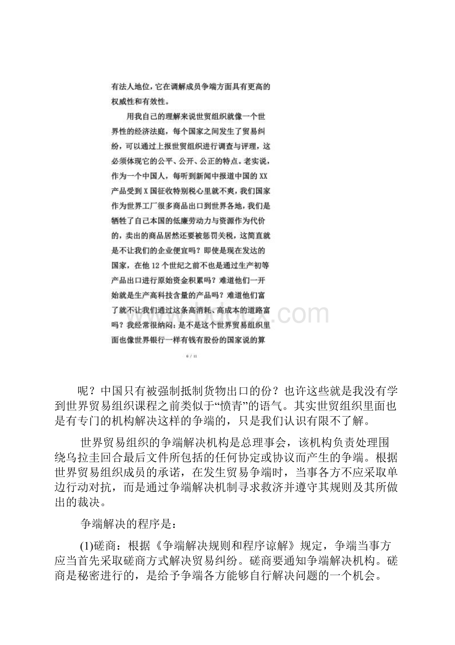 对世界贸易组织的理解.docx_第3页