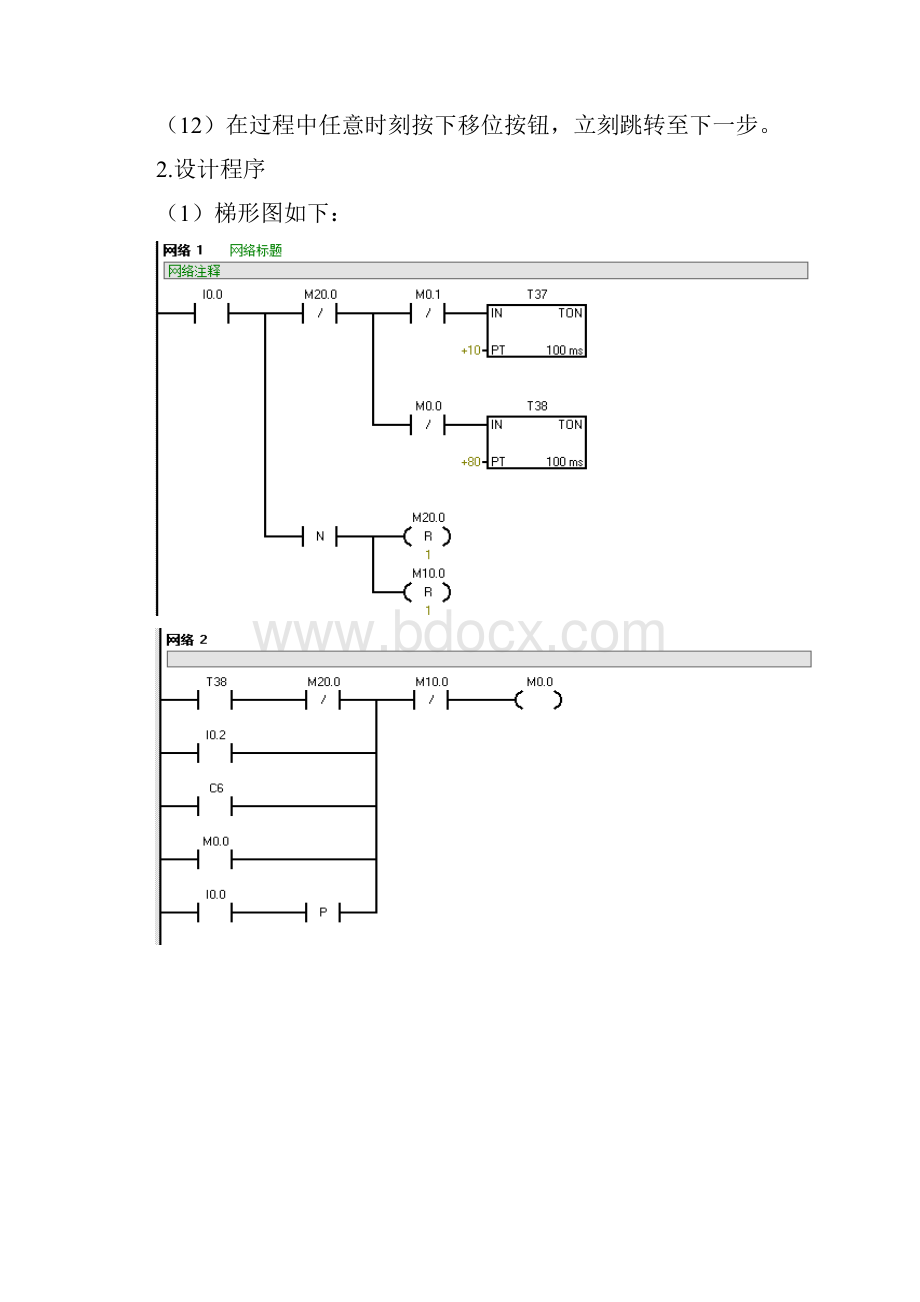 PLC课程设计装配流水线的模拟控制.docx_第3页