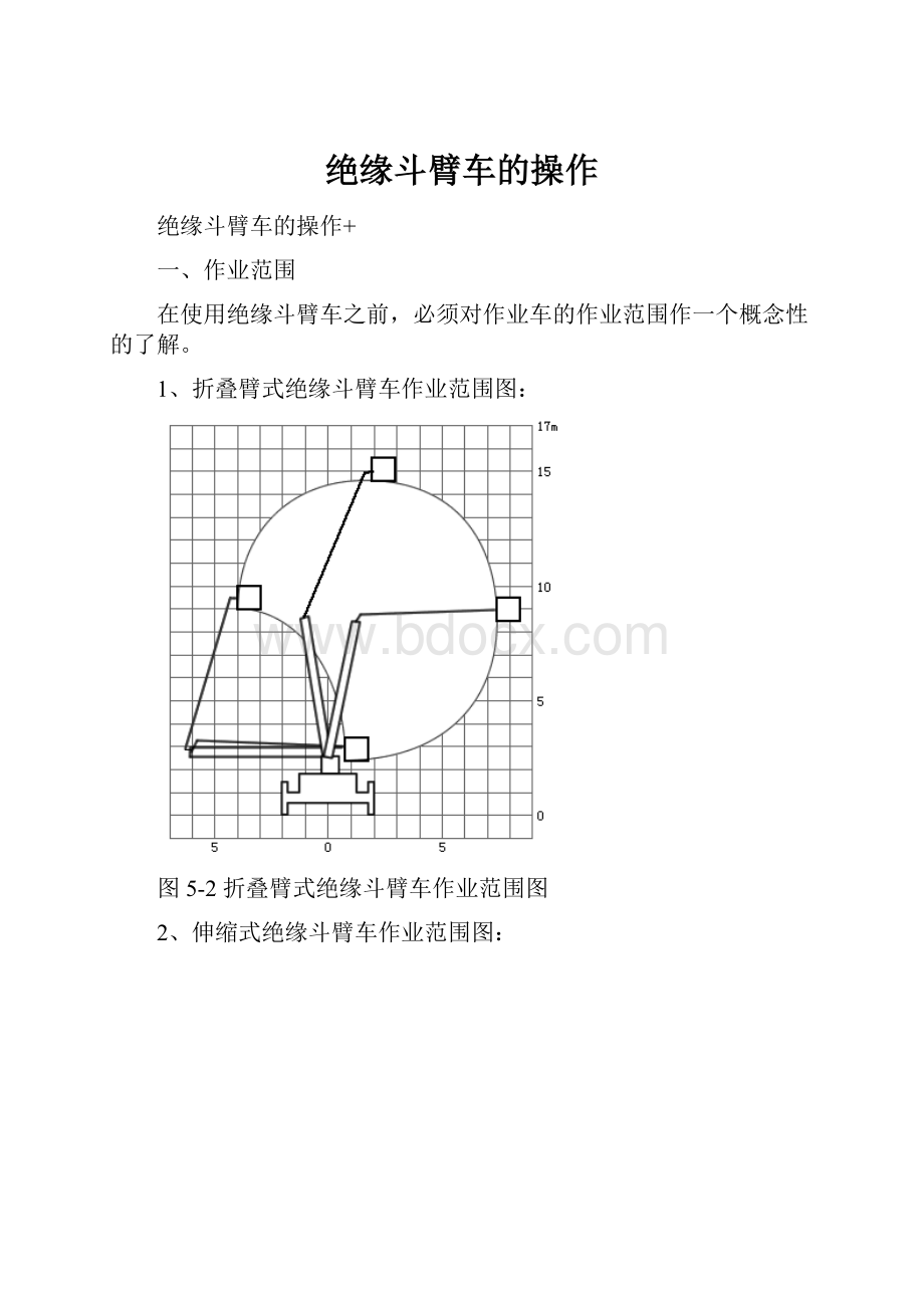 绝缘斗臂车的操作.docx