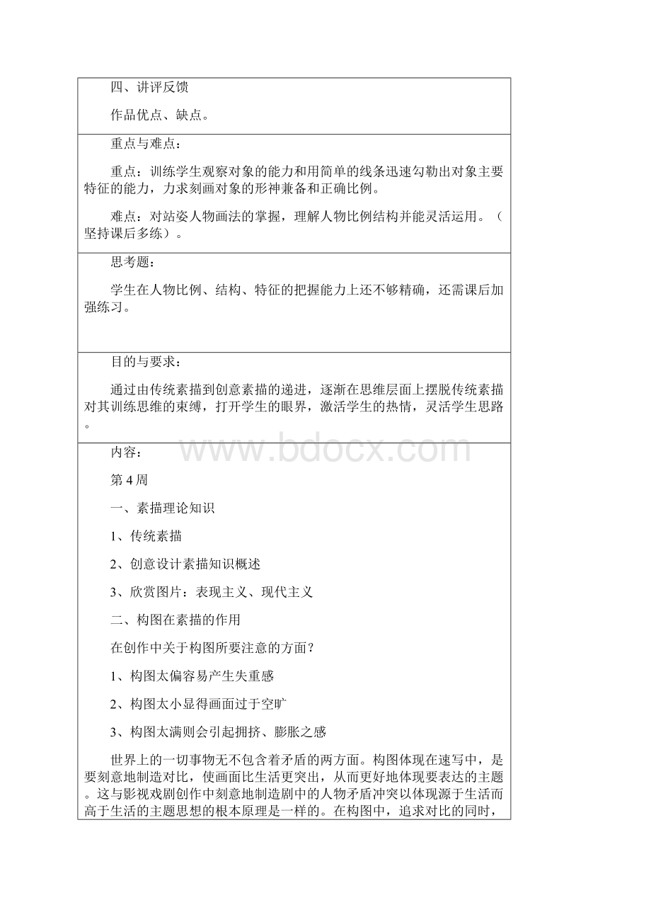 最新整理教案动漫美术基础教学提纲.docx_第2页