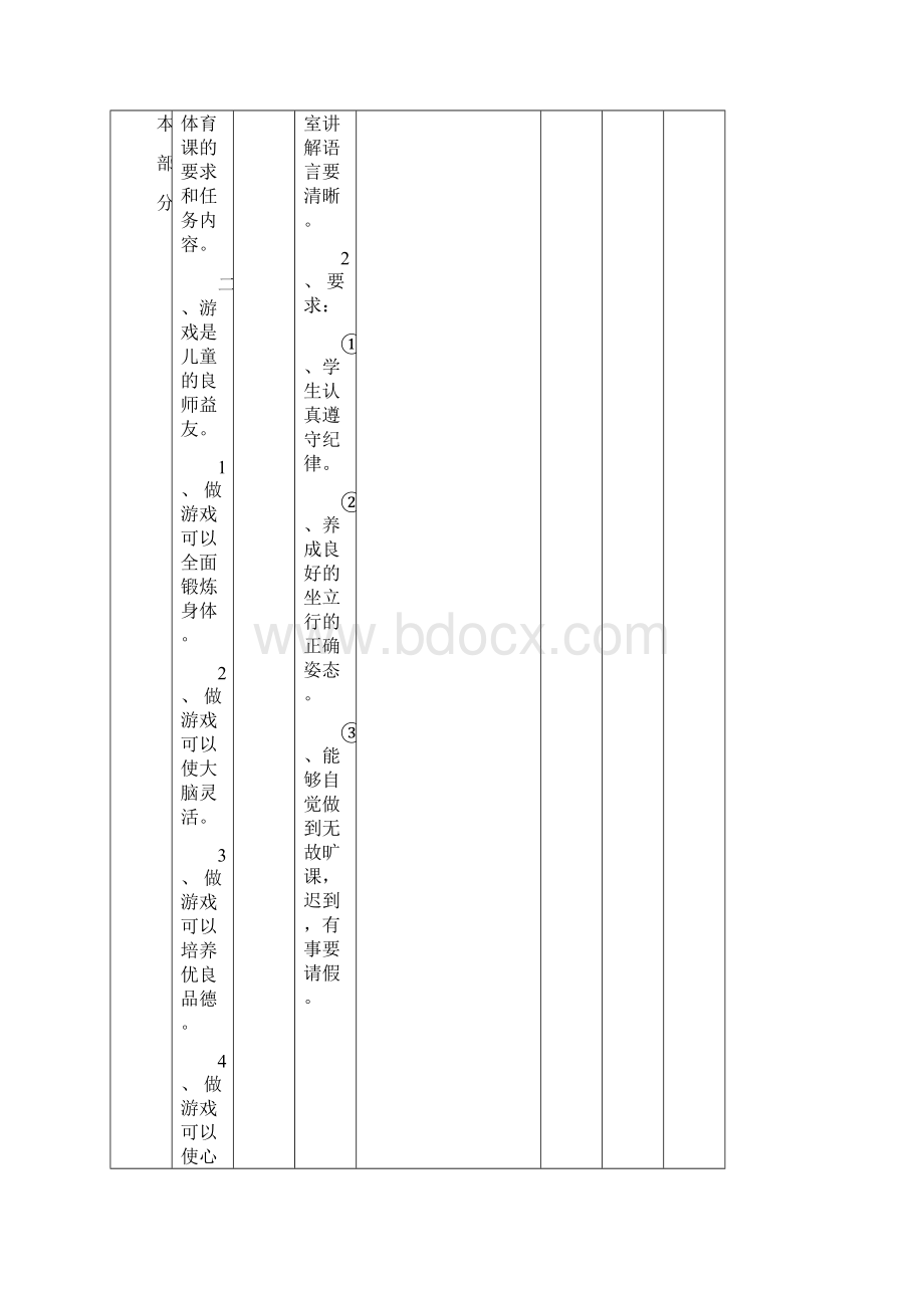 小学三年级体育健康教案全册.docx_第2页