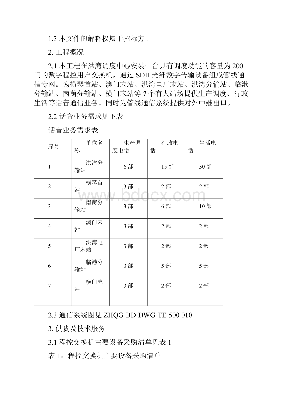 程控交换机设备技术规格书.docx_第3页