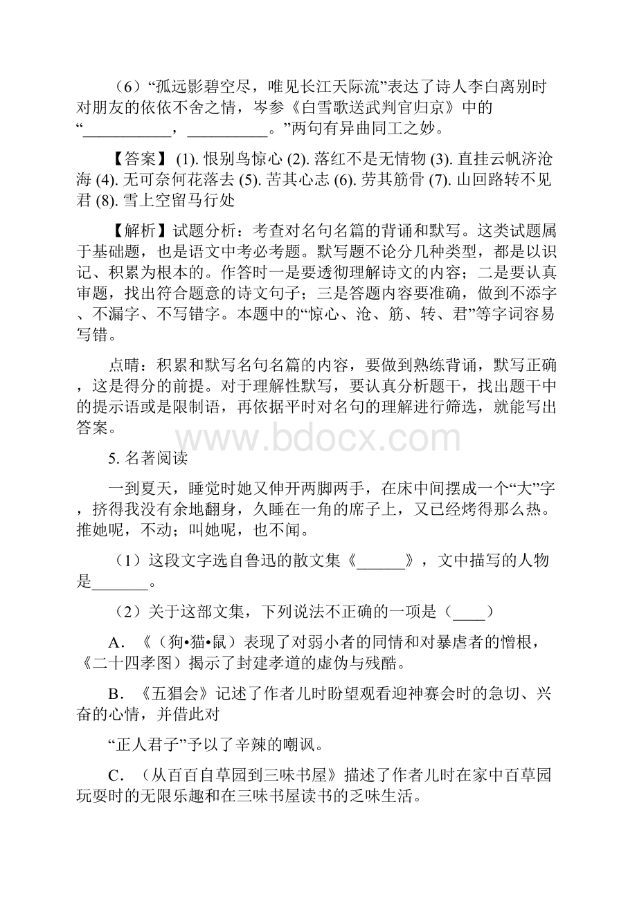 湖南省衡阳市中考语文试题word版含答案解析.docx_第3页