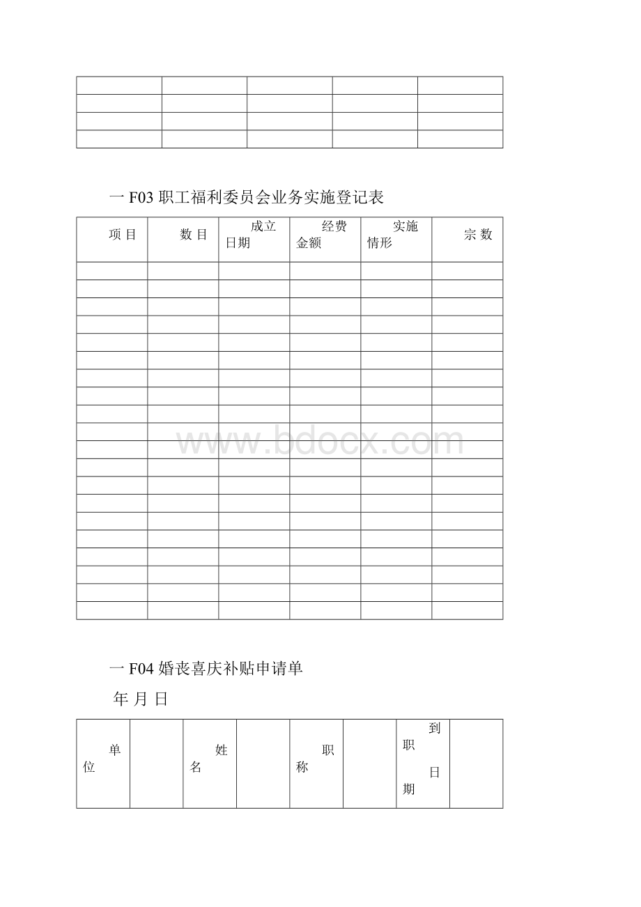 员工福利待遇表格汇总.docx_第3页