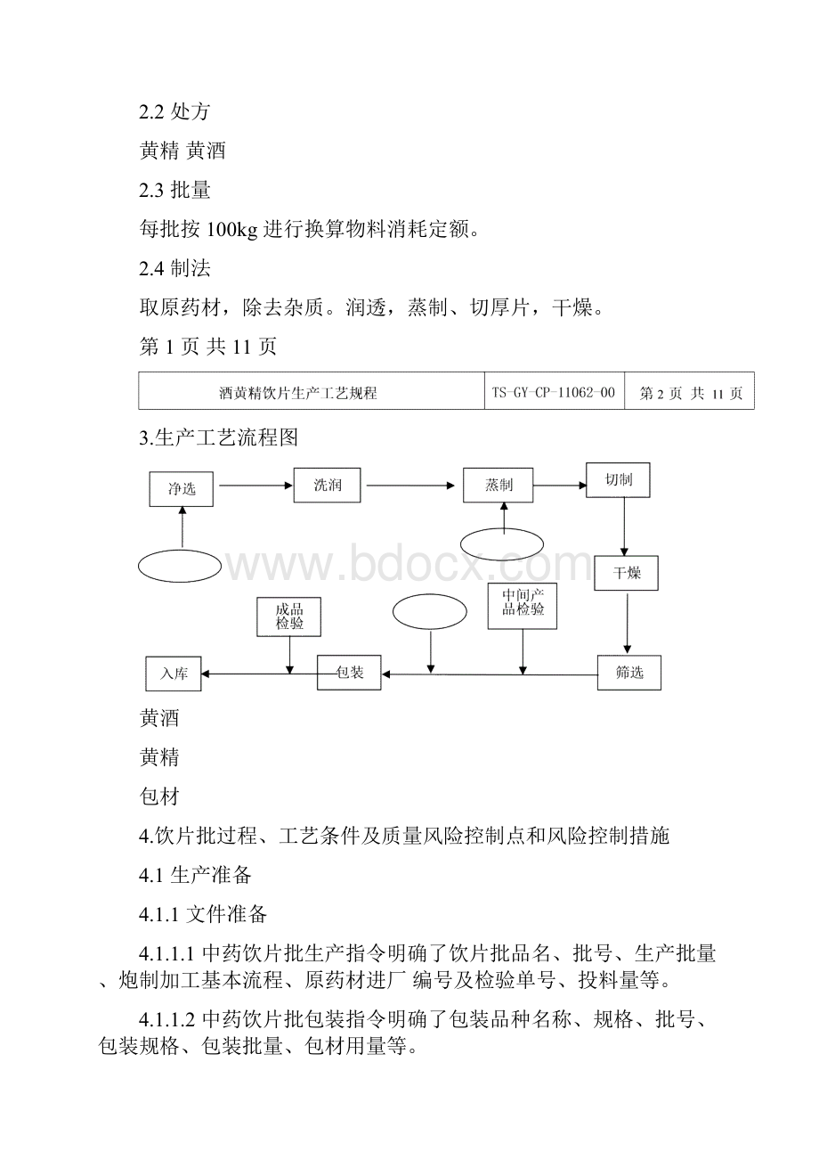 酒黄精饮片生产工艺规程.docx_第2页