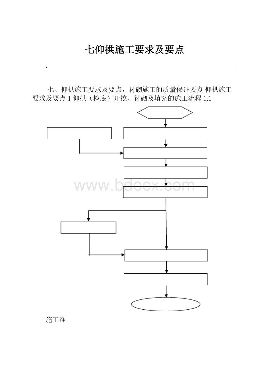 七仰拱施工要求及要点.docx_第1页