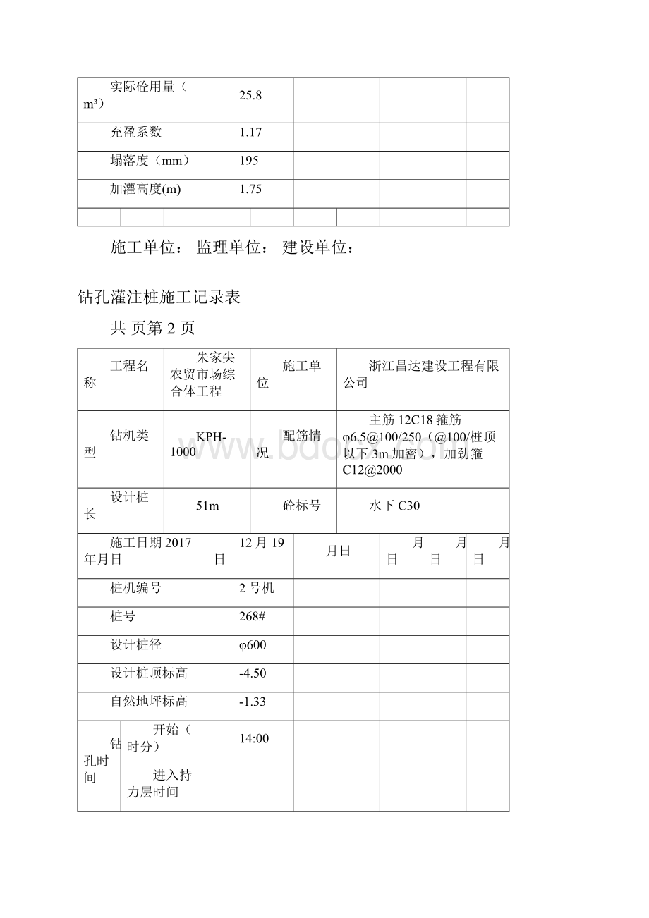 钻孔桩施工记录表19.docx_第3页