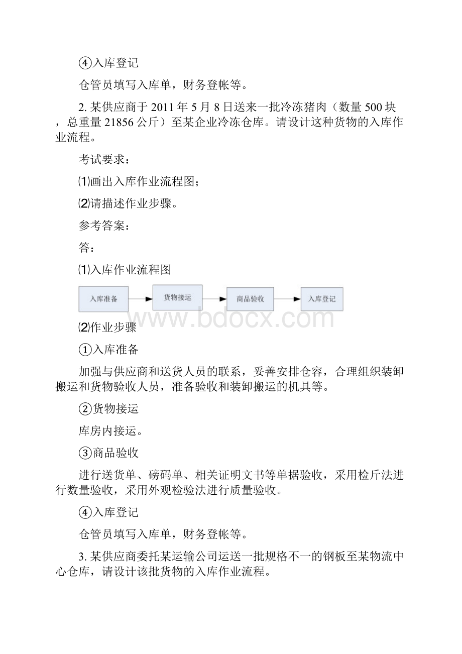 最新仓配实务复习题库.docx_第2页