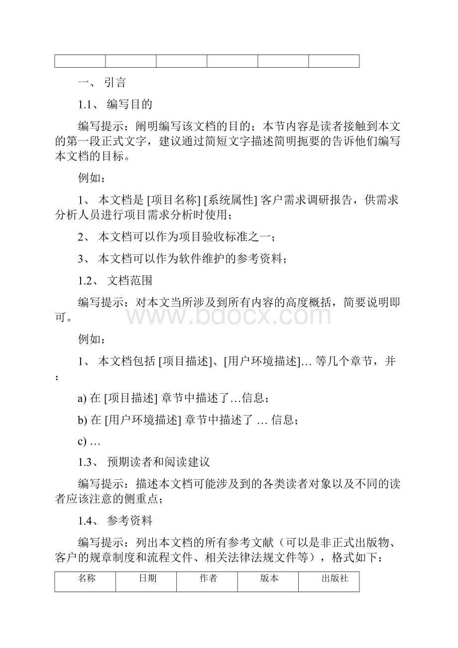 软件项目需求调研报告总结归纳.docx_第2页