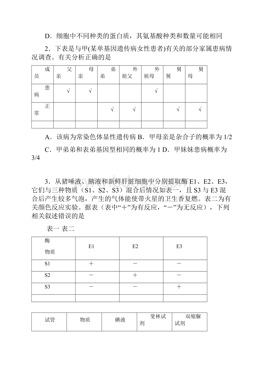 广东省潮州市届高三第二次模拟理科综合.docx_第2页