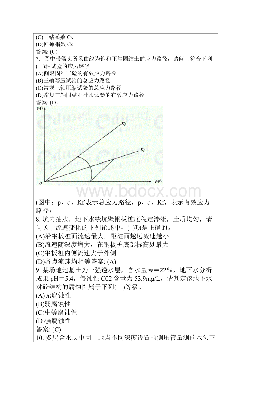 注册岩土工程师专业考试真题及讲解 163页.docx_第2页