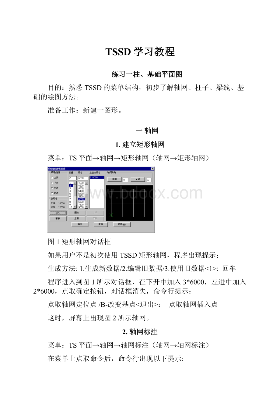 TSSD学习教程.docx