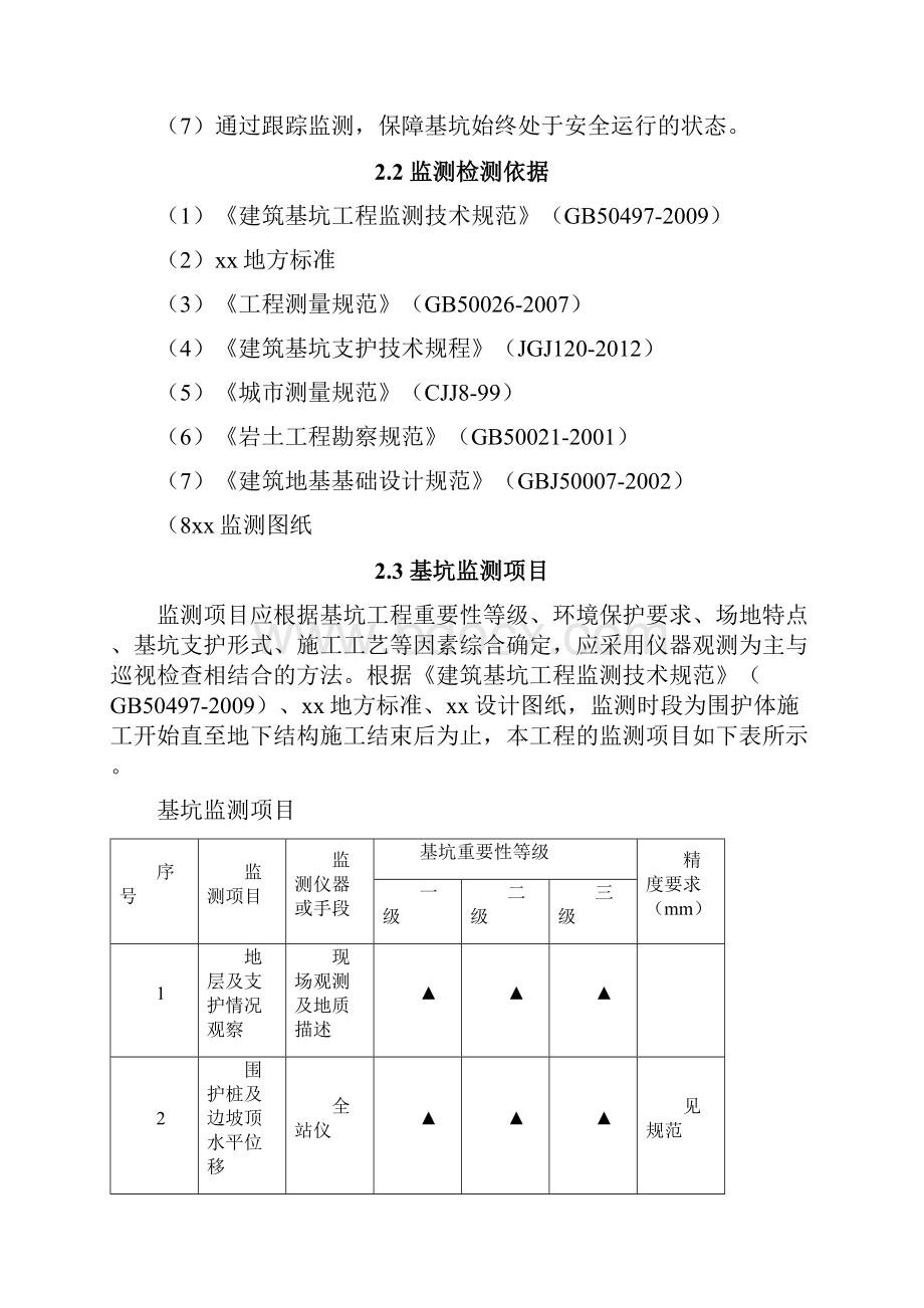 某深基坑监测方案.docx_第3页