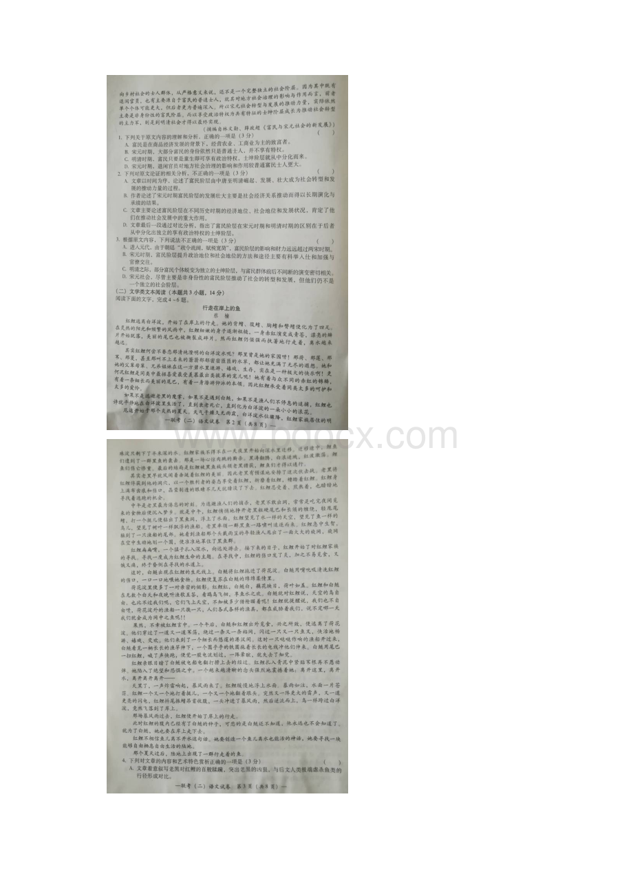 湖南省衡阳市高三第二次联考二模图片语文语.docx_第2页