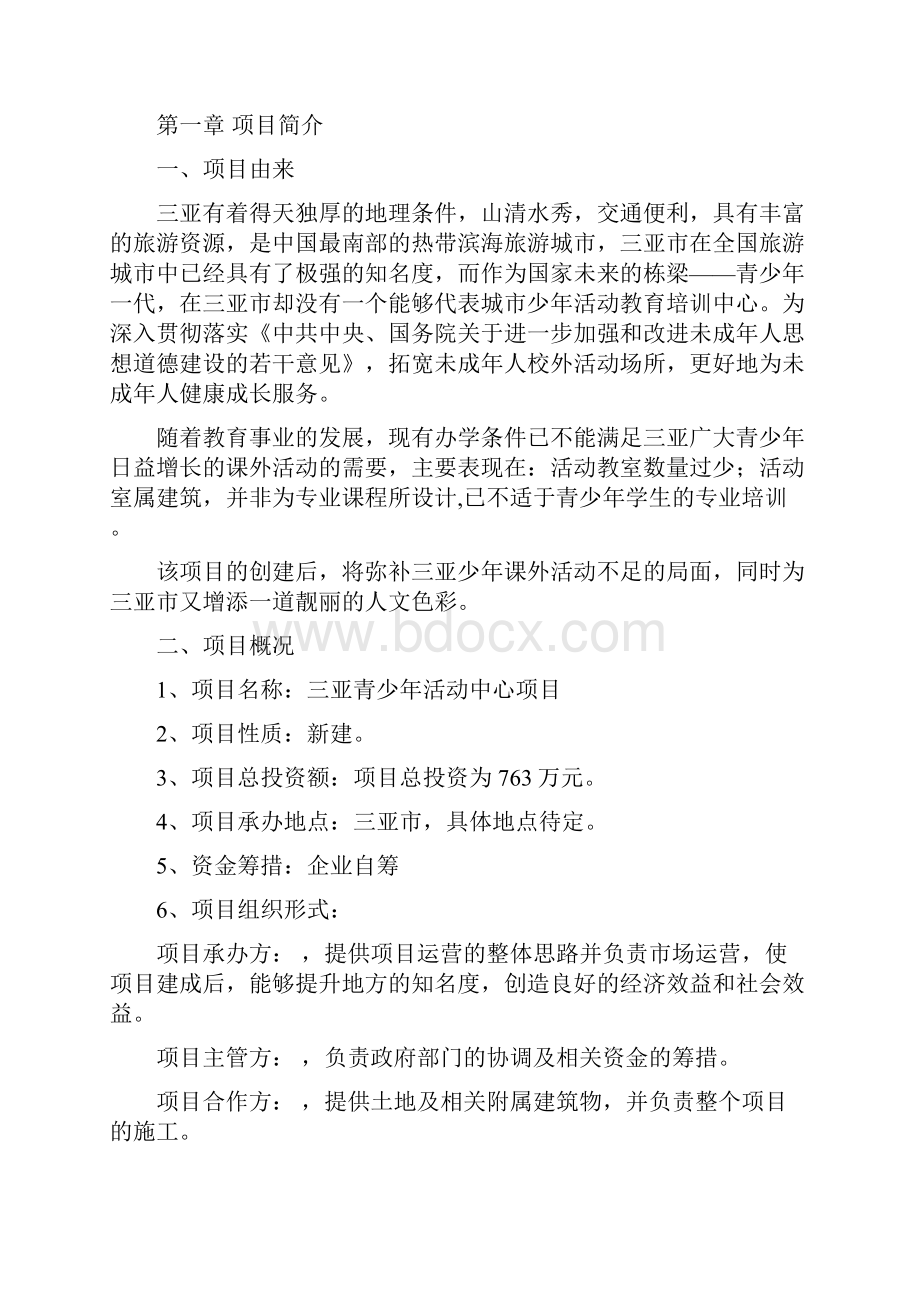 青少年活动中心项目策划方案.docx_第2页