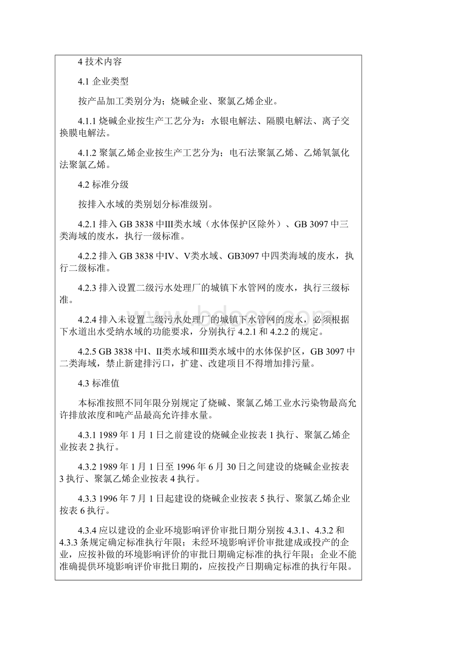 烧碱聚氯乙烯工业水污染物排放标准.docx_第3页