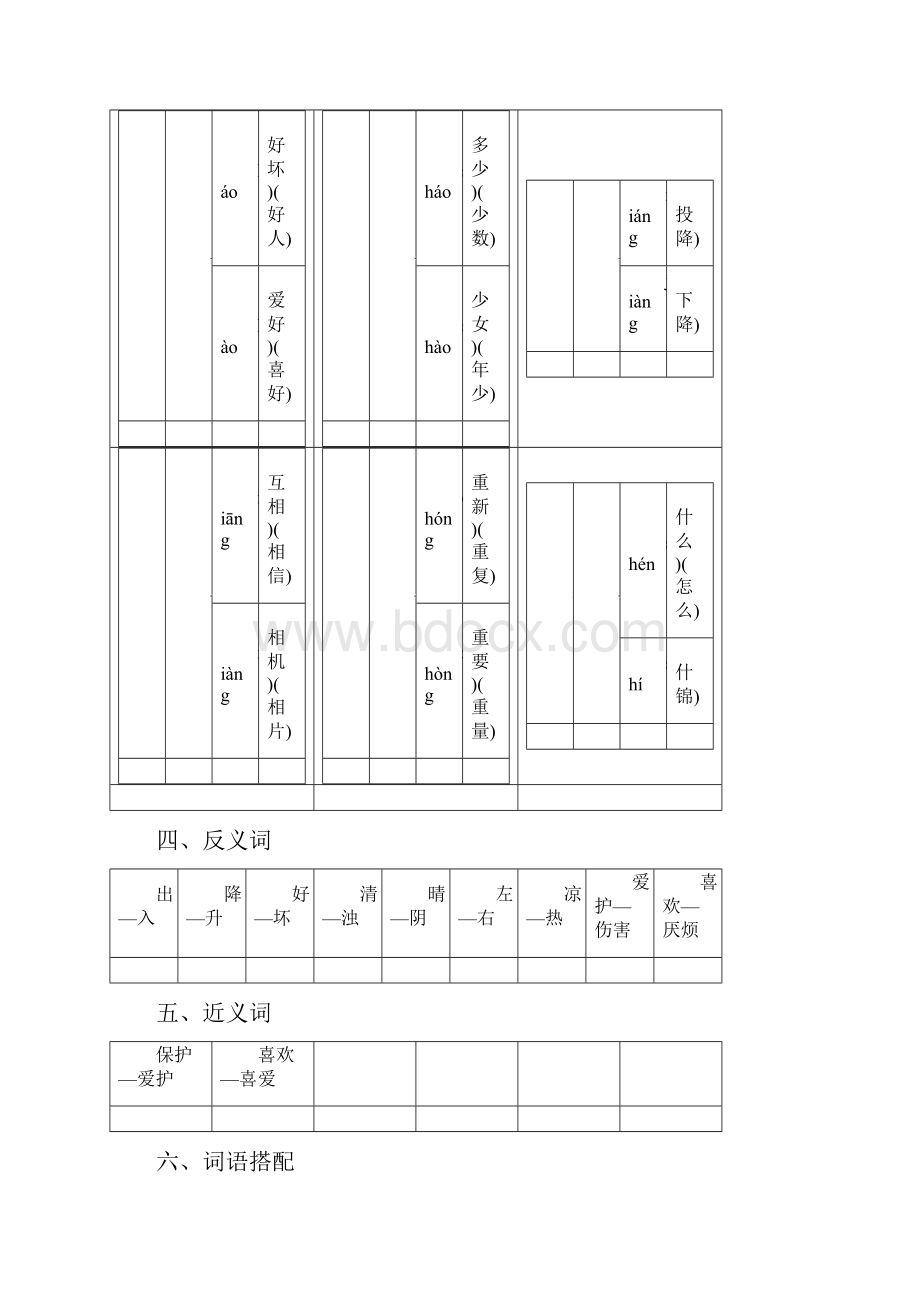 一年级下册语文知识要点.docx_第3页