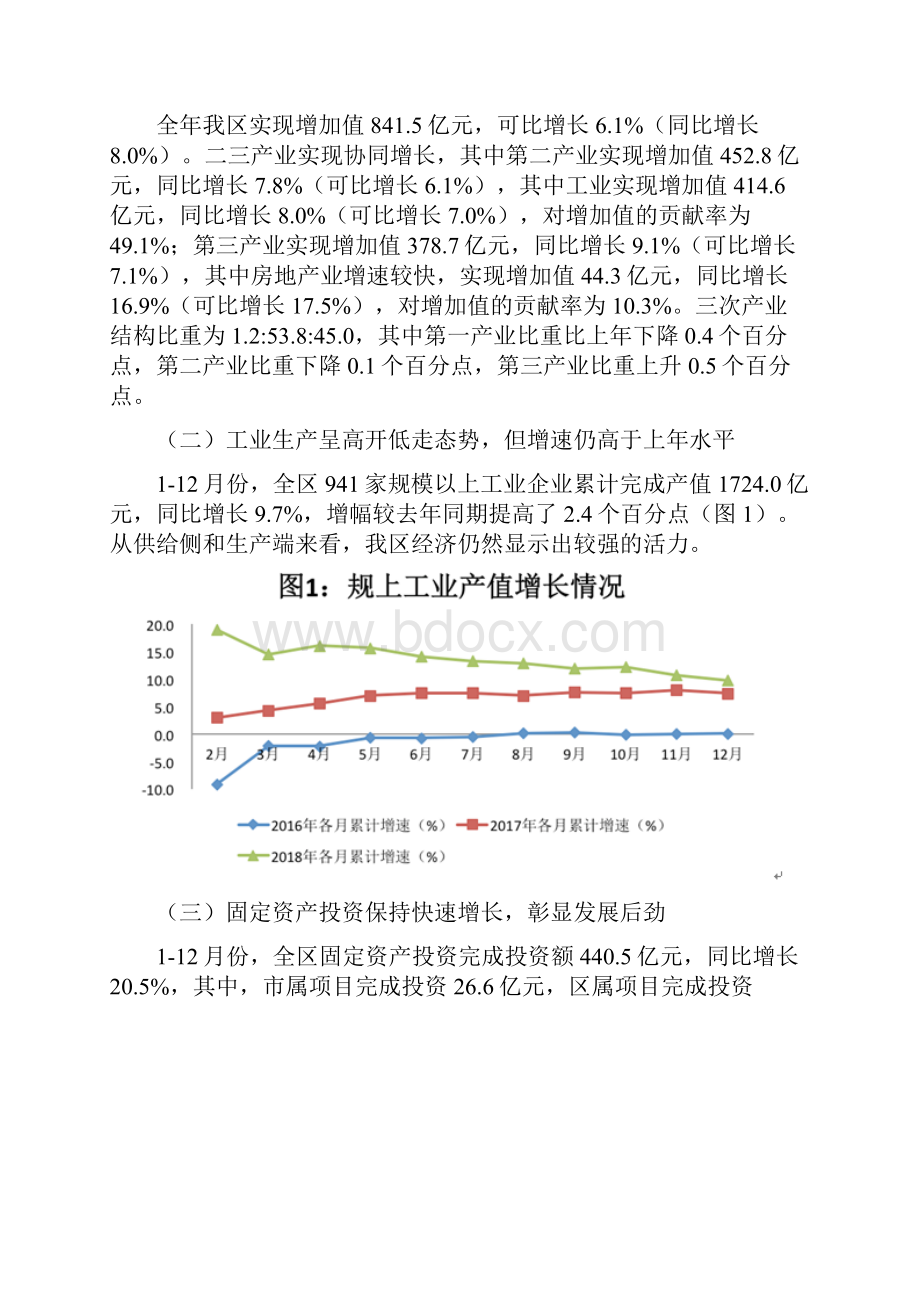 上海市奉贤区经济运行情况.docx_第2页