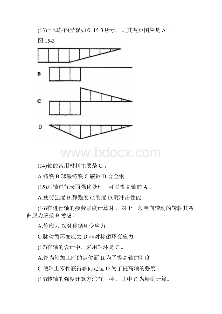 贵州大学机械设计考研练习题轴.docx_第3页