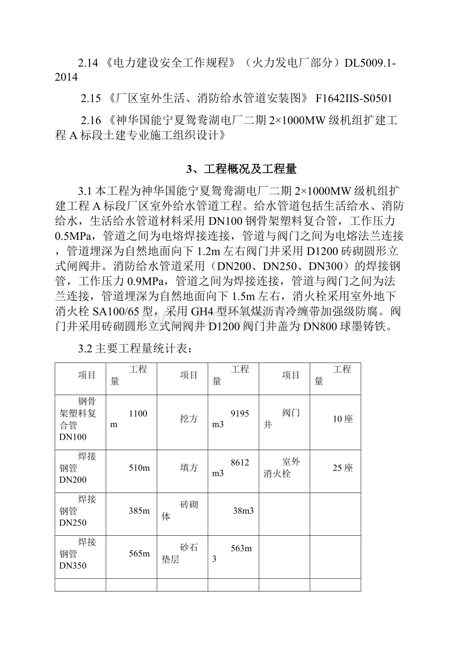 厂区室外给水管道施工方案.docx_第3页