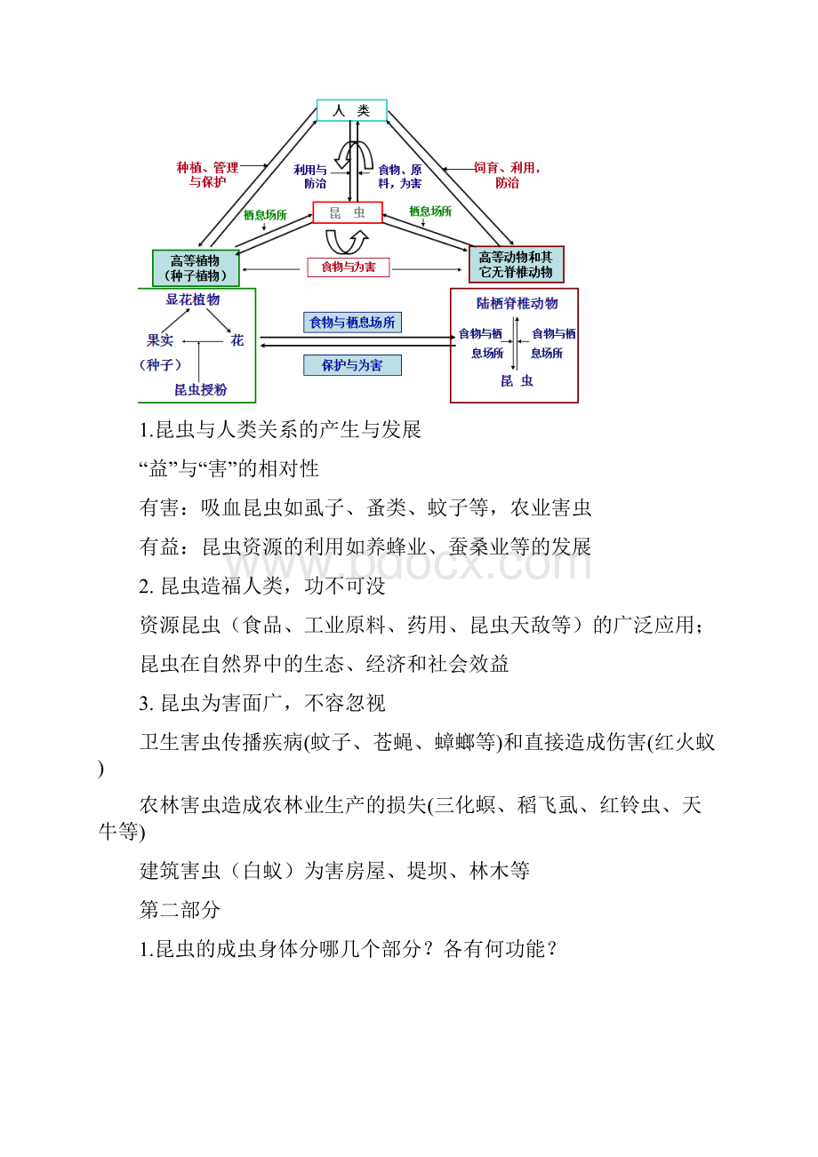 昆虫与人类社会复习题.docx_第2页