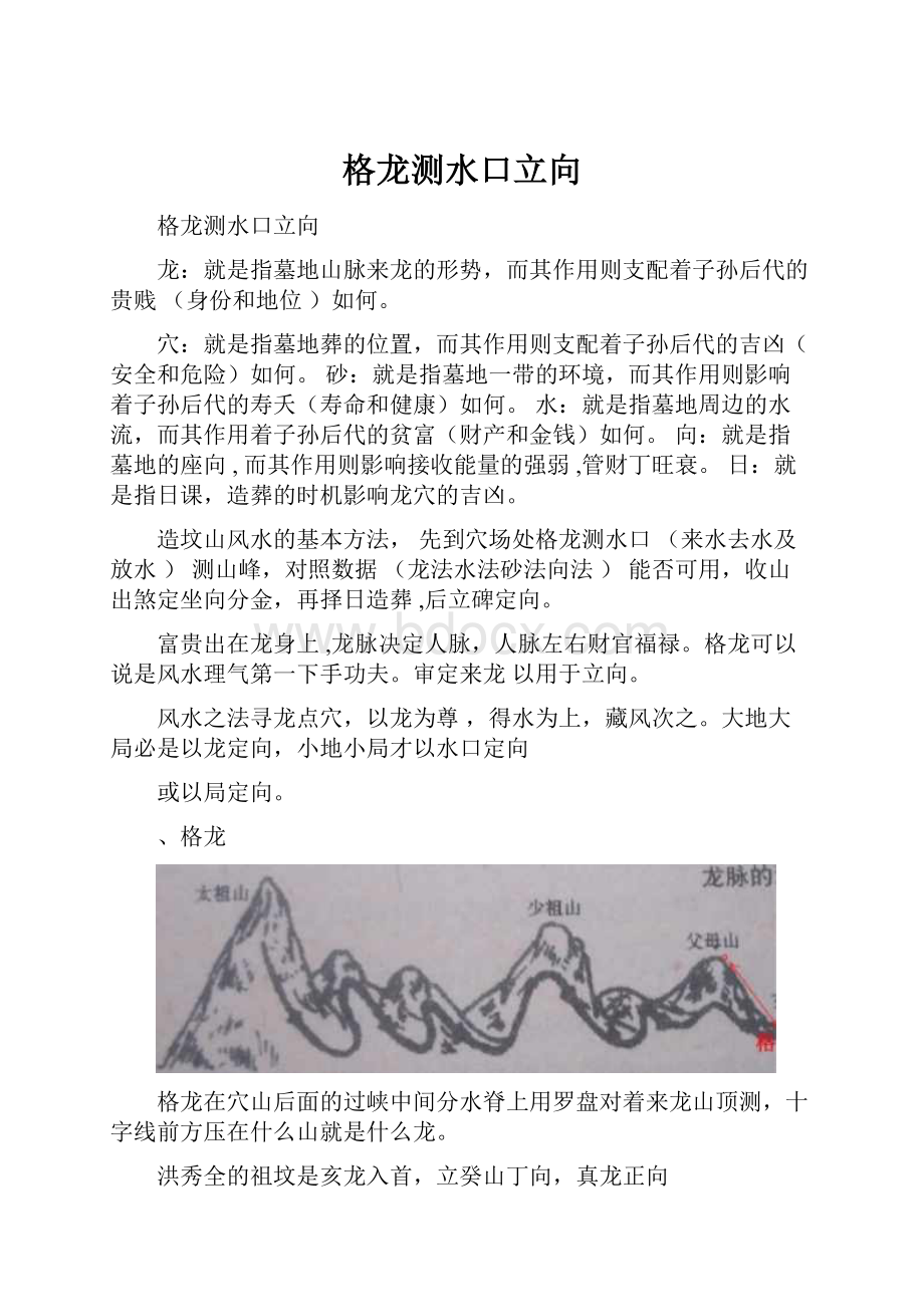 格龙测水口立向.docx_第1页