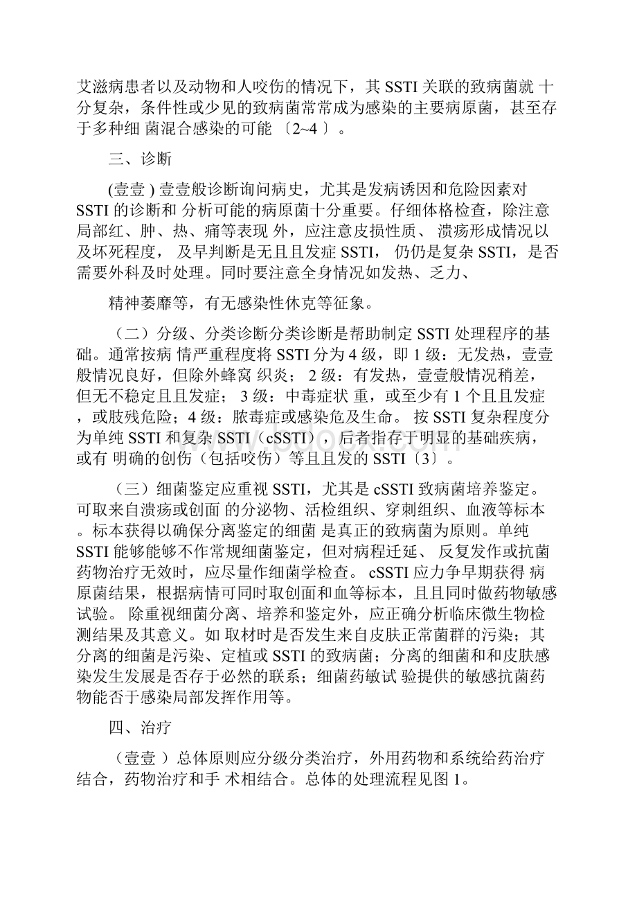 企业诊断皮肤及软组织感染诊断和治疗共识.docx_第3页