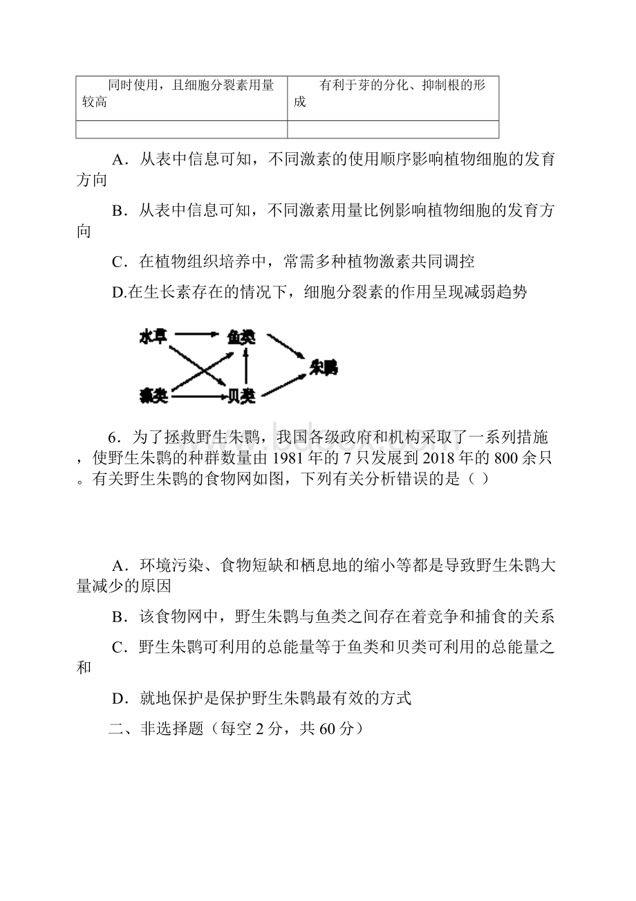 届高三理综上册第一次摸底考试试题.docx_第3页