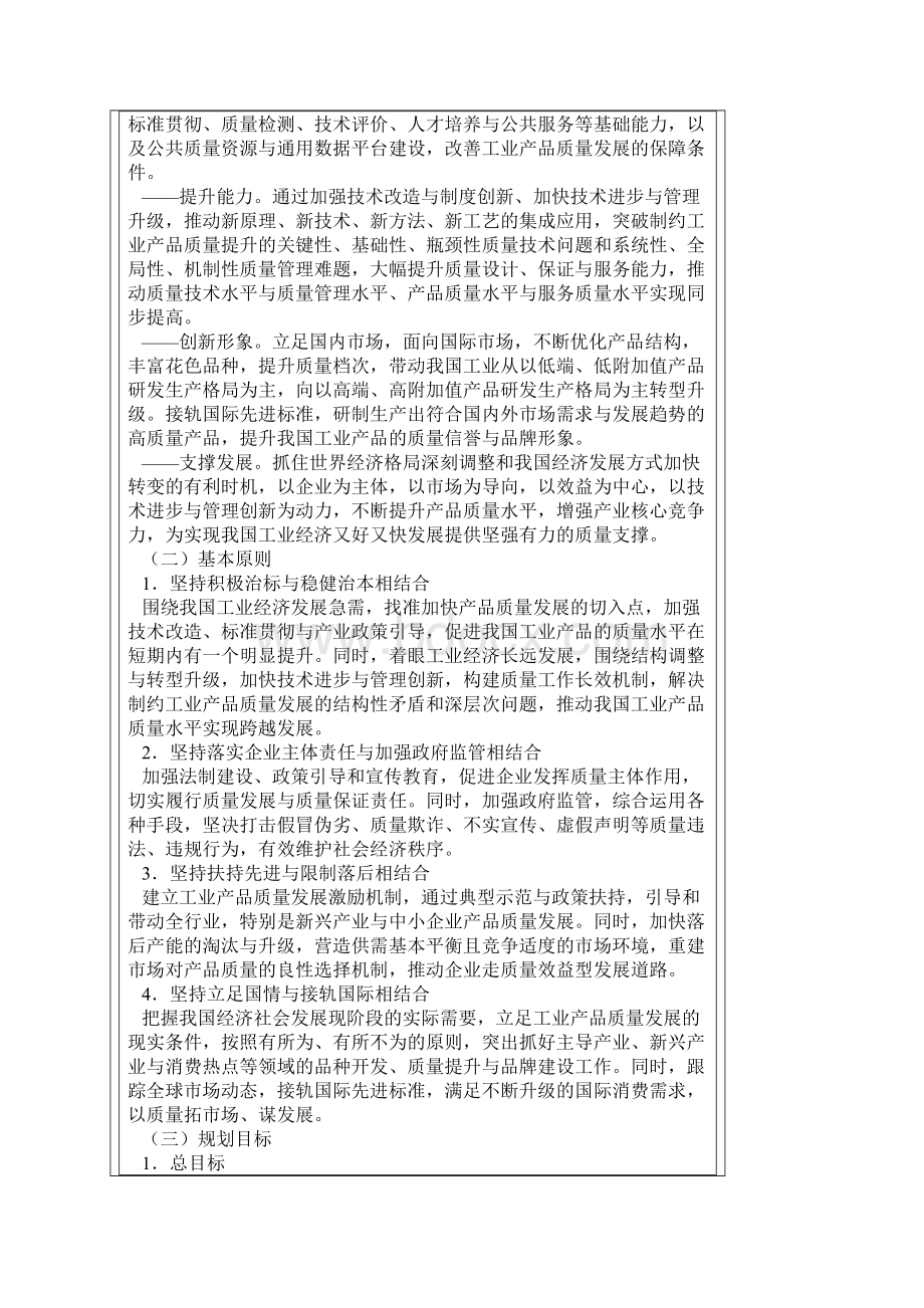 河北省工业产品质量发展十二五规划.docx_第3页