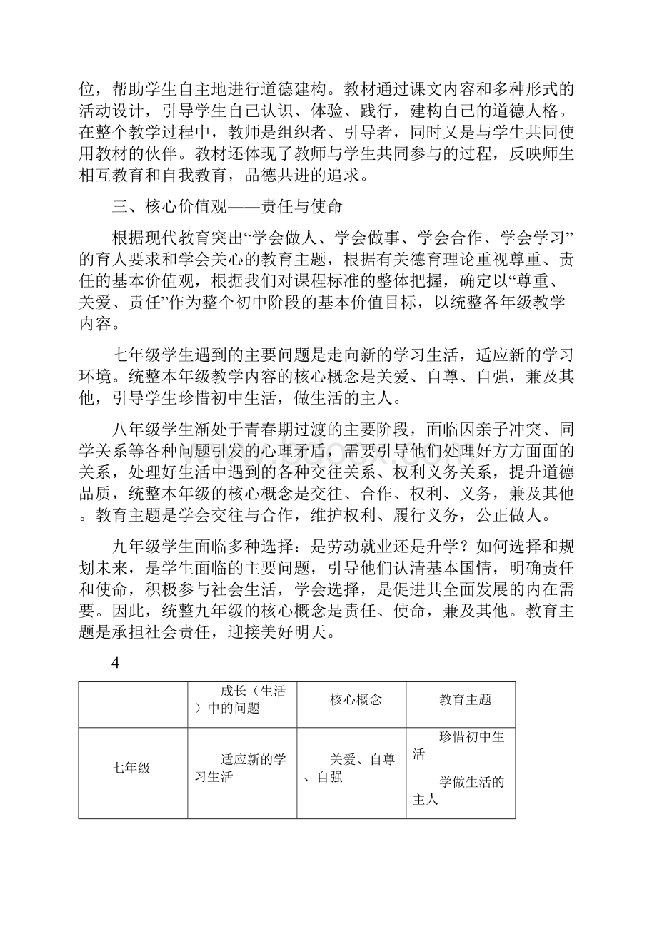 人教版思想品德九年级全册教材分析.docx_第3页