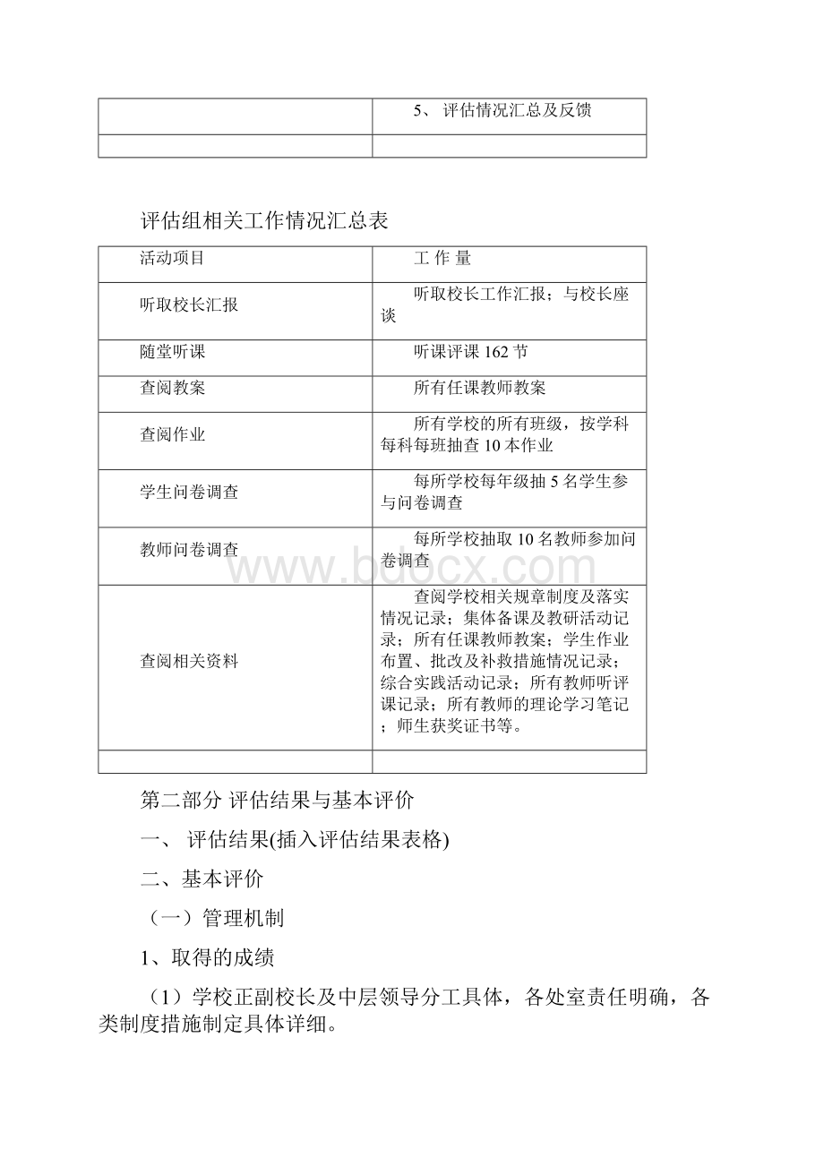 初中教学教研工作评估报告.docx_第2页