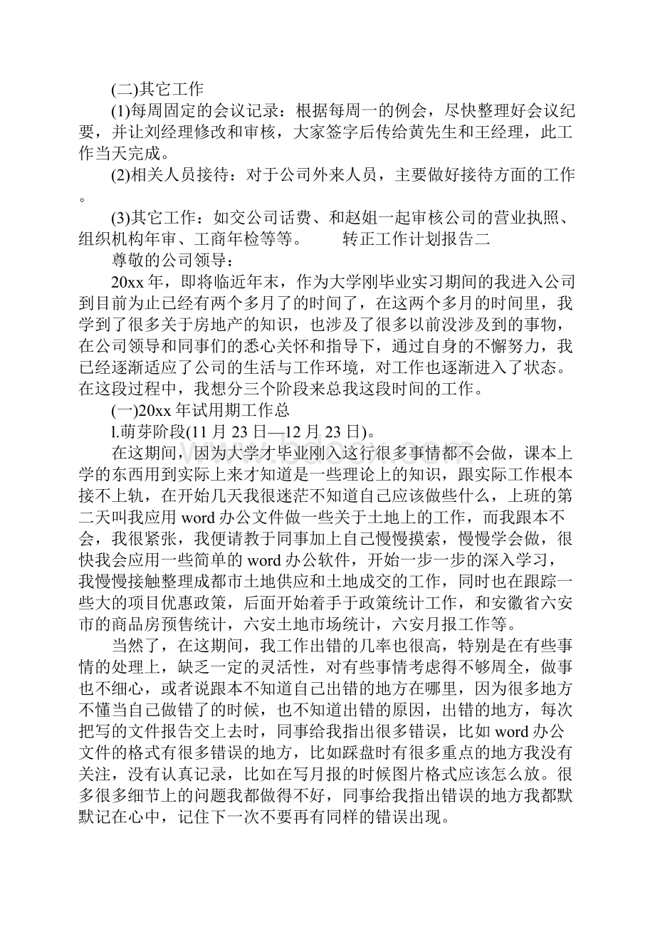 转正工作计划报告.docx_第3页