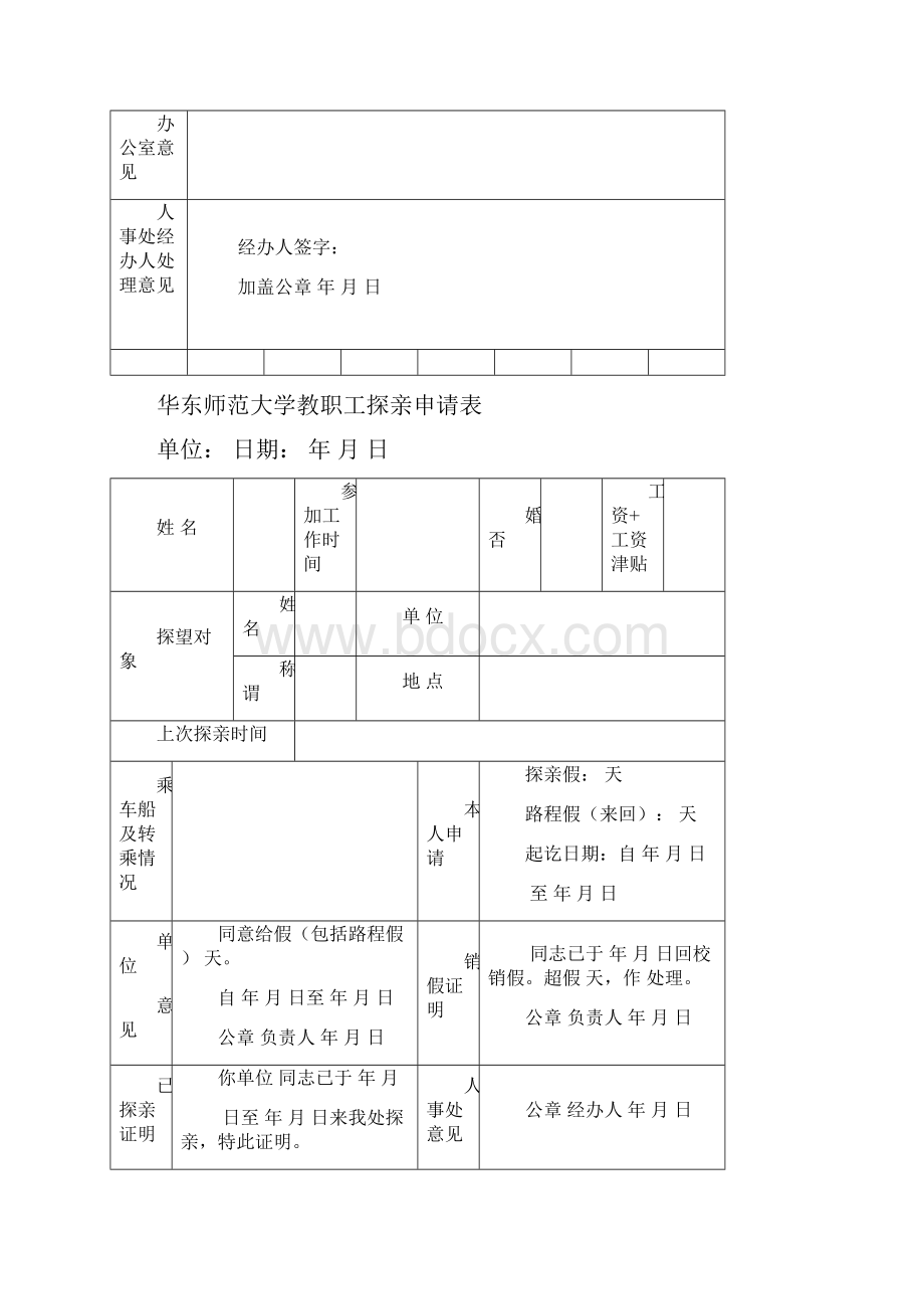 产前假哺乳假产后延长假申请表华东师范大学生命科学学院.docx_第2页