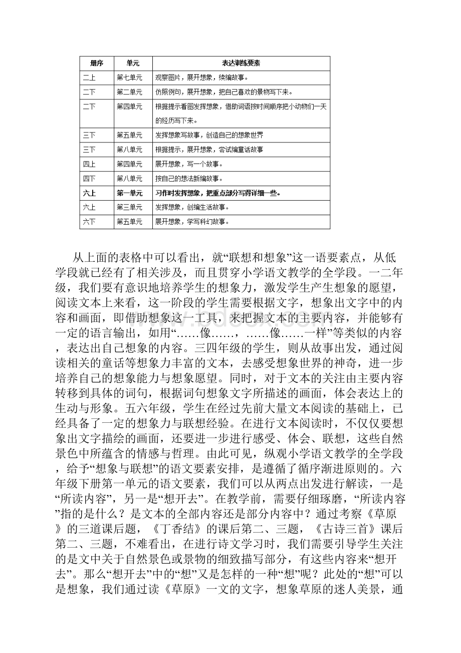 部编版小学语文六年级上册全册教材解读18单元整体解读与教学规划.docx_第2页