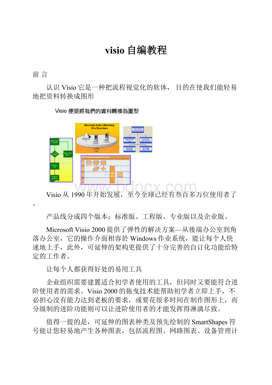 visio自编教程.docx_第1页