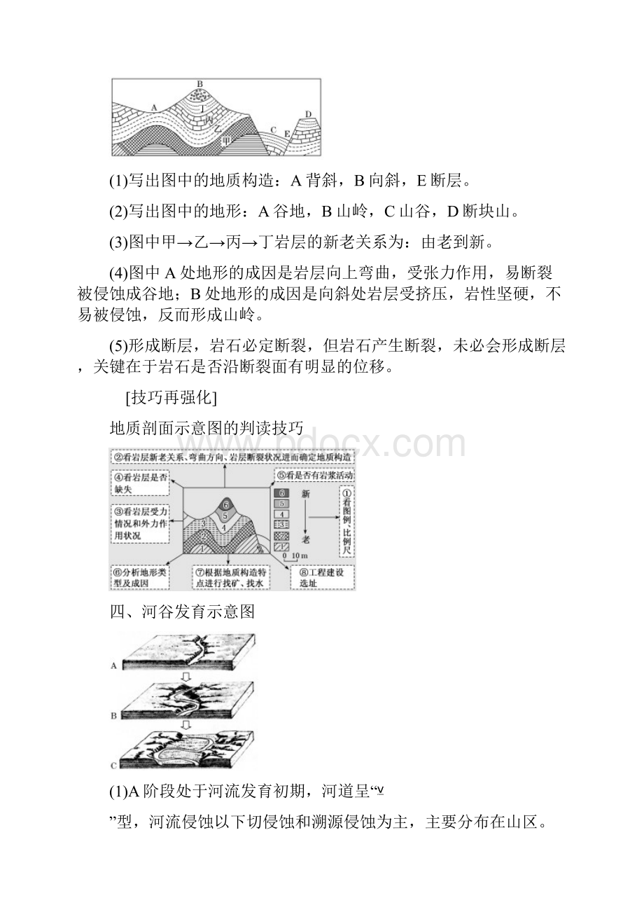 届高考地理复习第一部分五大主题要素之四地貌讲义.docx_第3页