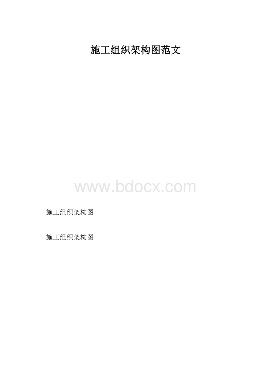 施工组织架构图范文.docx_第1页