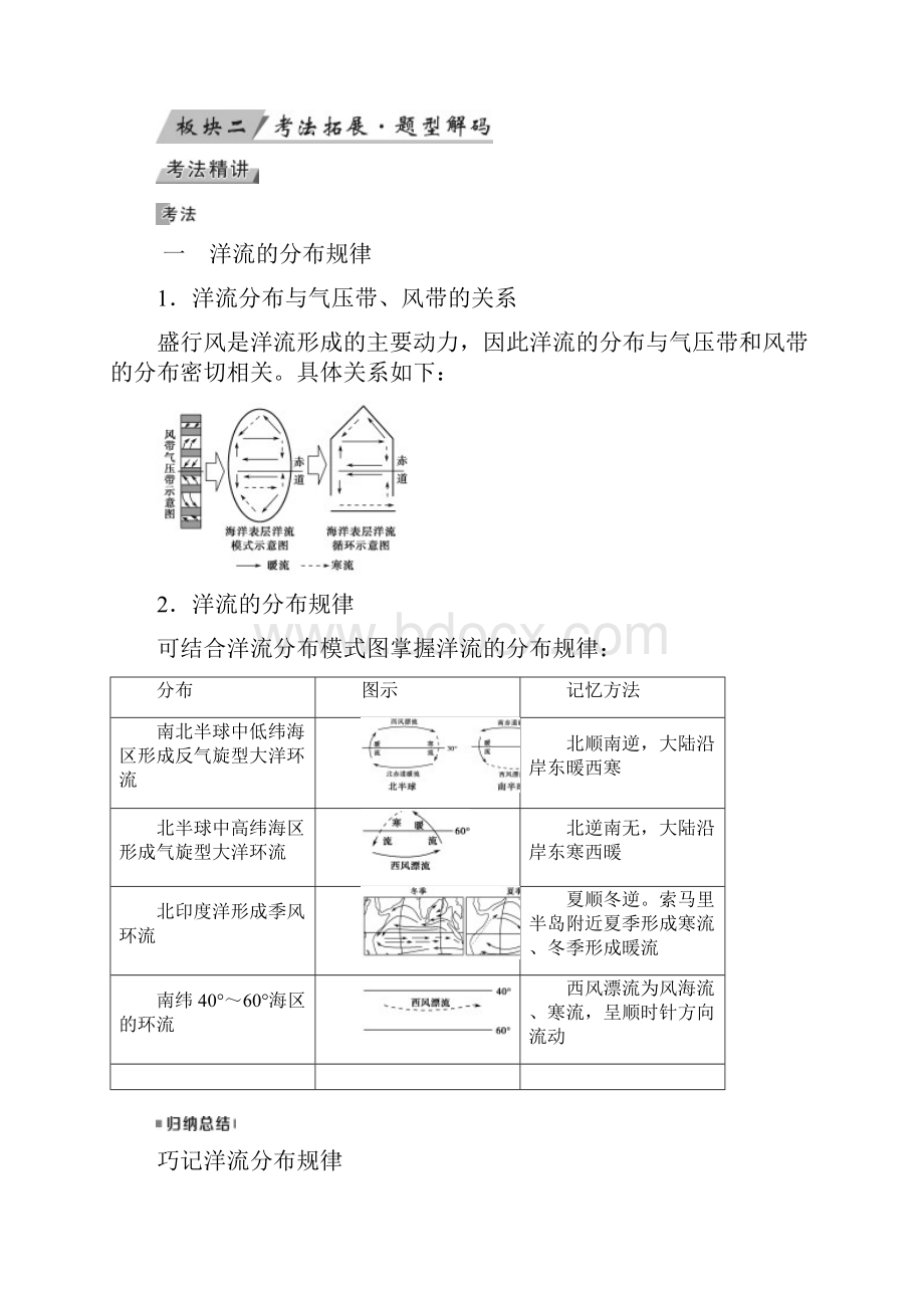 全国通用版版高考地理大一轮复习第三章地球上的水第12讲大规模的海水运动.docx_第3页