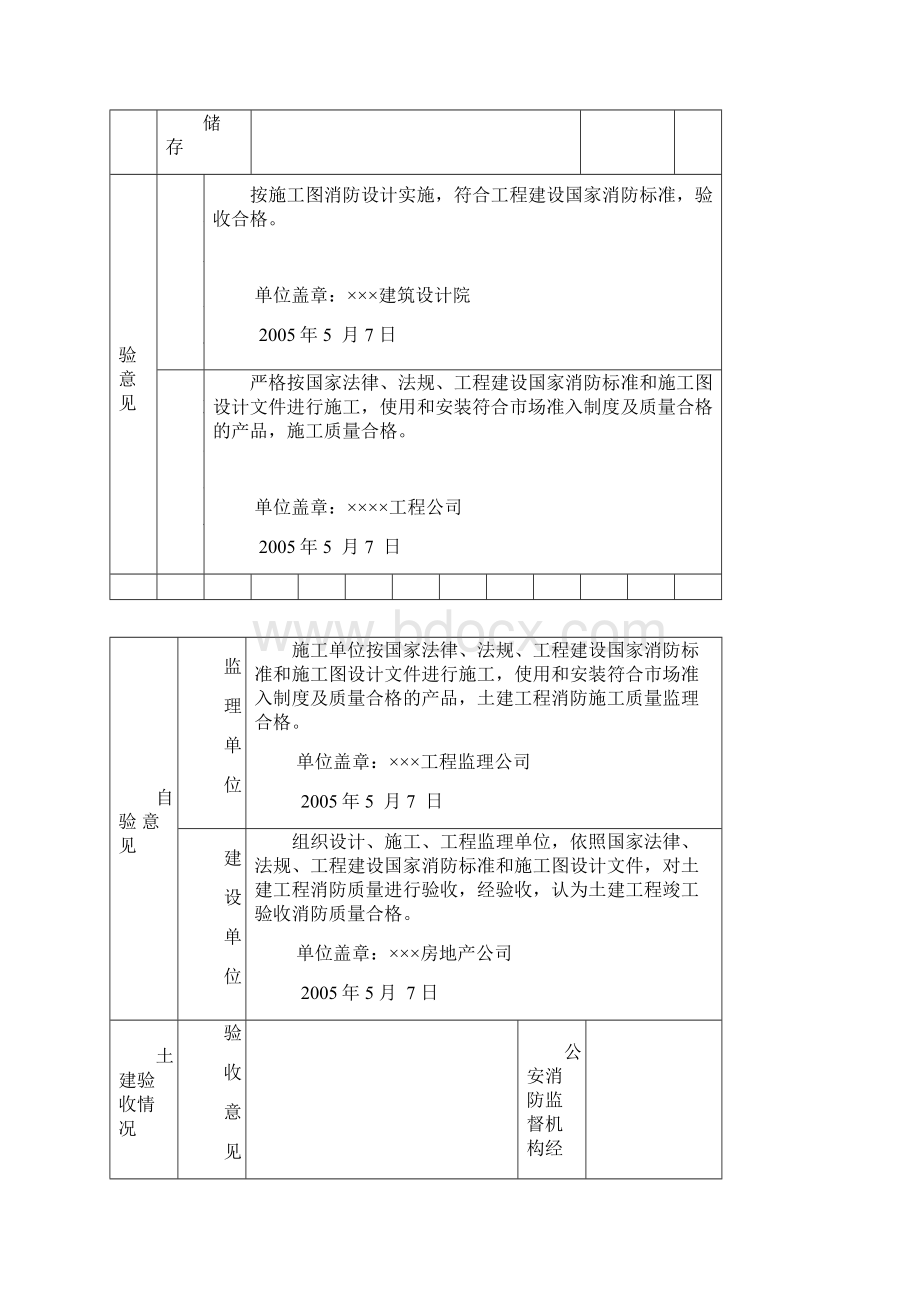 建筑工程消防验收申报表范本.docx_第3页