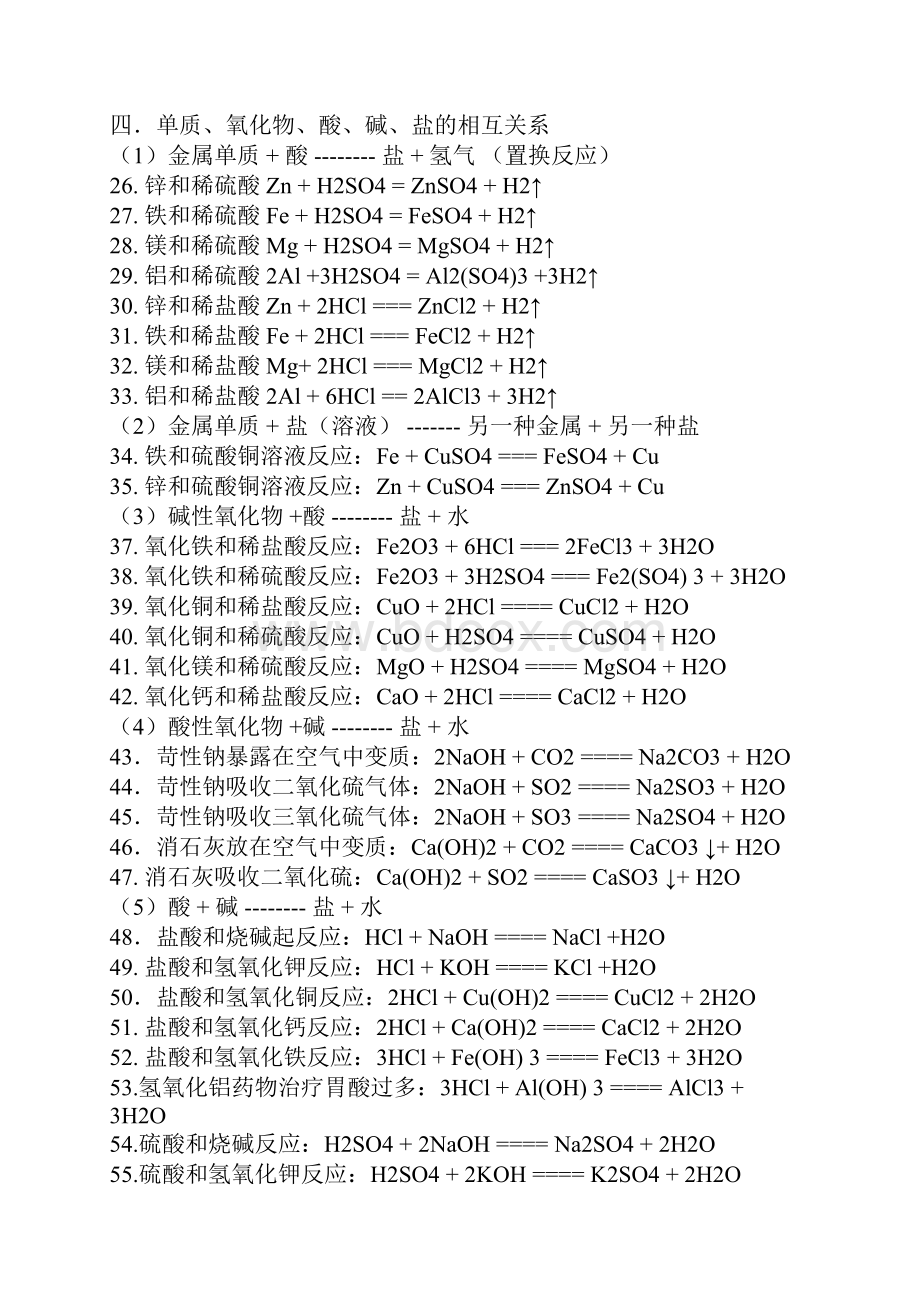 初中化学公式大全.docx_第2页