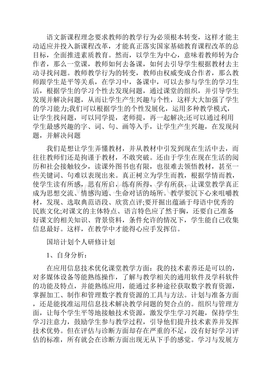 个人研修计划模板最新版.docx_第3页