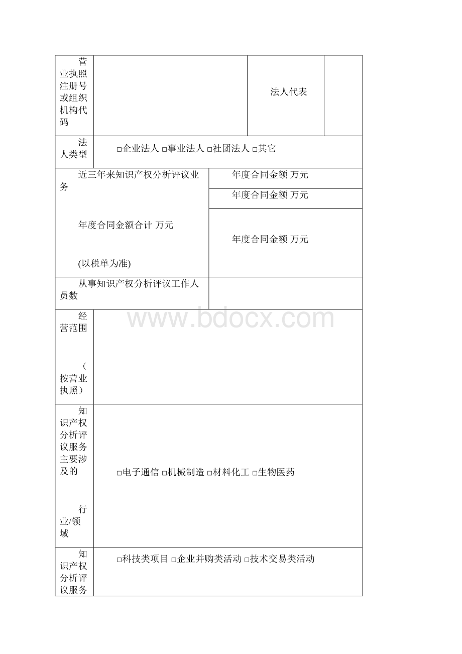 知识产权分析评议服务示范创建机构申请表.docx_第3页